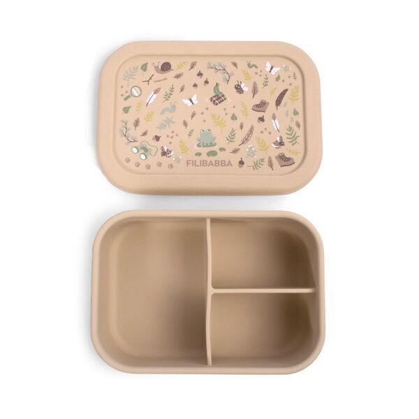 FILIBABBA Silicone Lunch Box - Little Wonders | pink, image 3 of 4