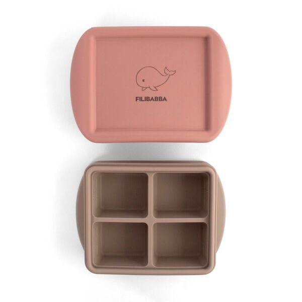 FILIBABBA Fryform för barnmat 4x65 ml - 2-pack - Rose Mix | rosa, image 2 of 4