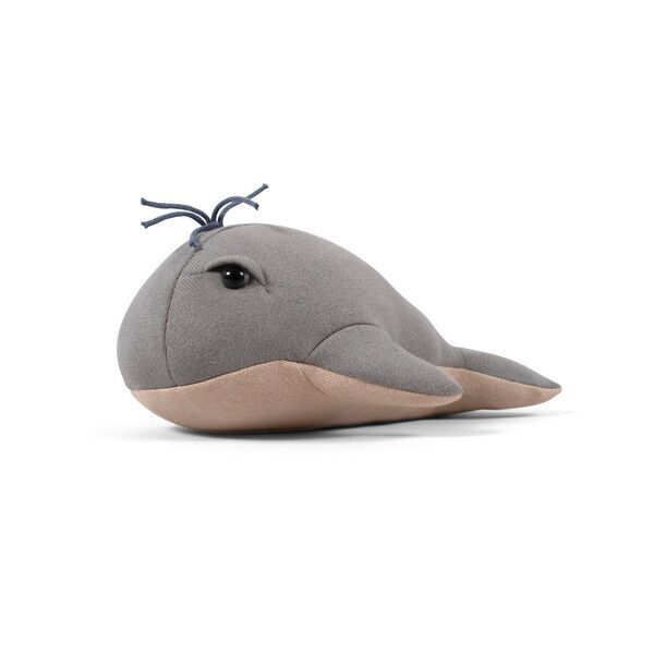 FILIBABBA Kuscheltier 30 cm - Willie der Wal Grey | grau, image 2 of 5