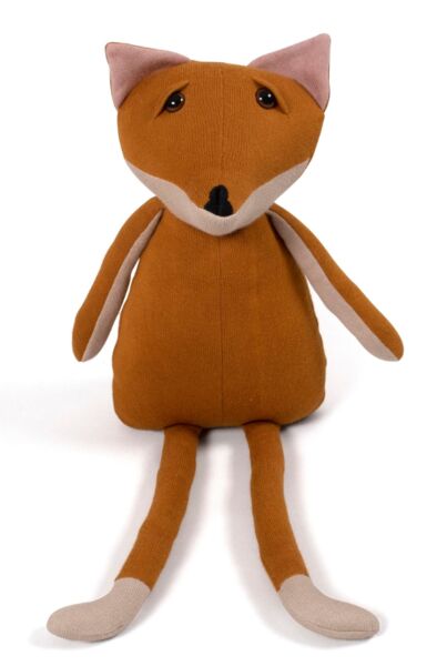 FILIBABBA Soft Toy - Freya the Fox Dark Orange | orange, image 1 of 4