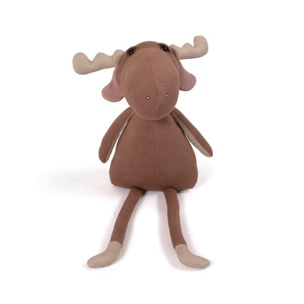 FILIBABBA Kuscheltier - Milo der Elch Brownie | braun, image 2 of 4