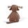 FILIBABBA Kuscheltier - Milo der Elch Brownie | braun, thumbnail 3 of 4