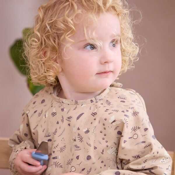 FILIBABBA Bavaglino con maniche - Little Wonders | beige, image 4 of 4