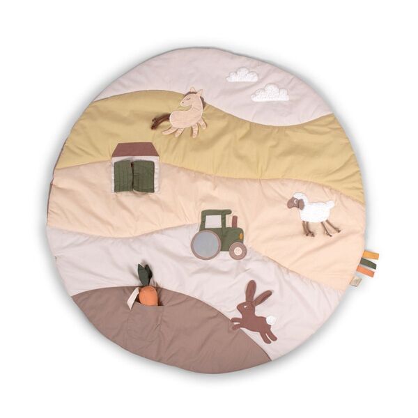 FILIBABBA game- and play mat - Mein großer farm | beige, image 2 of 4