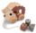 FILIBABBA Pull-Along Toy - Henning the Hedgehog | brown, thumbnail 1 of 4