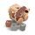 FILIBABBA Pull-Along Toy - Henning the Hedgehog | brown, thumbnail 4 of 4