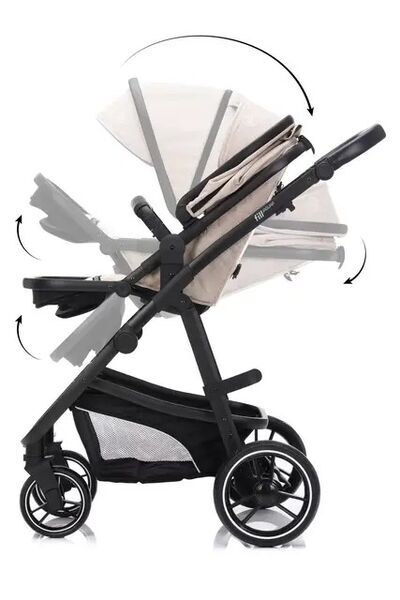 Fillikid Jaguar Kinderwagenset | beige 4