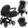 Fillikid Jaguar Kinderwagenset | Crna, thumbnail 2 of 5