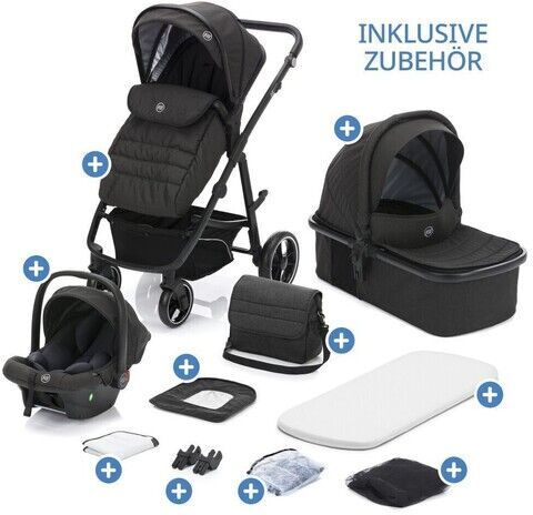 Fillikid Jaguar Kinderwagenset | Crna, image 4 of 5