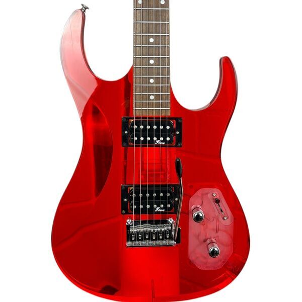 Fine Crystal Series Stratocaster - Acryl red | red, image 1 of 5