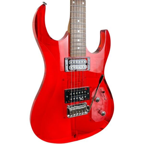 Fine Crystal Series Stratocaster - Acryl red | red, image 2 of 5