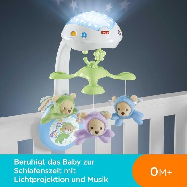 Fisher-Price 3-in-1-Traumbärchen Mobile | mehrfarbig 2