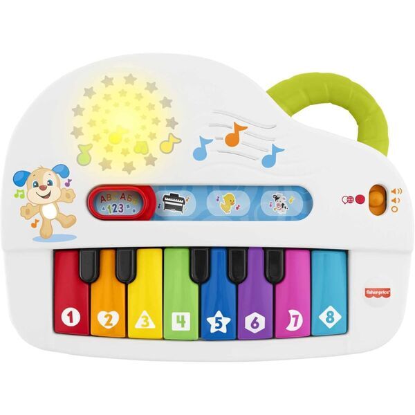 Fisher-Price Baby Keyboard | Version Englisch | večbarven 1