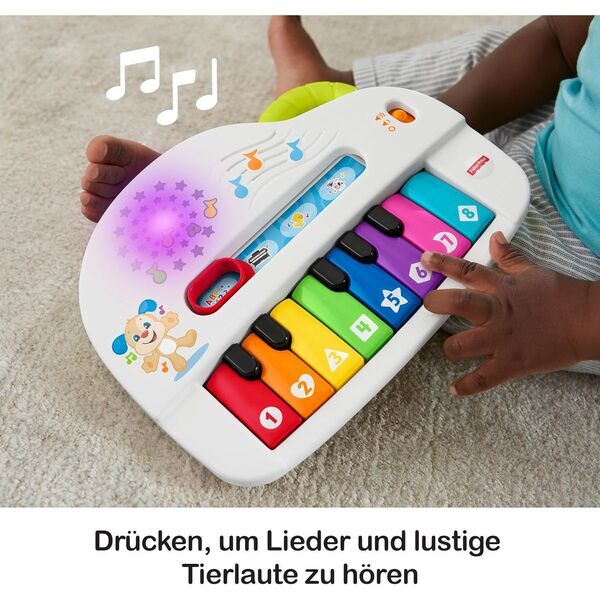 Fisher-Price Baby Keyboard | Version Englisch | večbarven 3