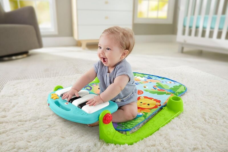 Fisher-Price Rainforest Piano-Gym Spielmatte | mehrfarbig 2