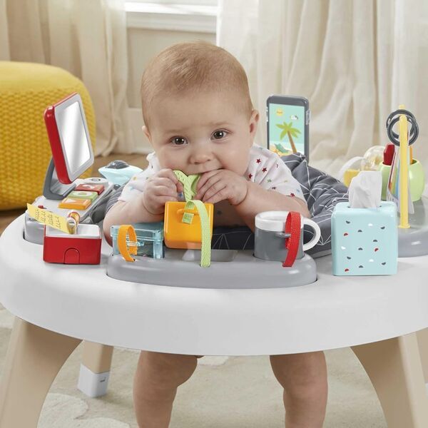 Fisher-Price HBM26 2-in-1 Homeoffice Activity Center | mehrfarbig 2