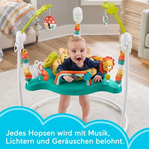 Fisher-Price Hüpf-Leopard Jumperoo | mehrfarbig 2
