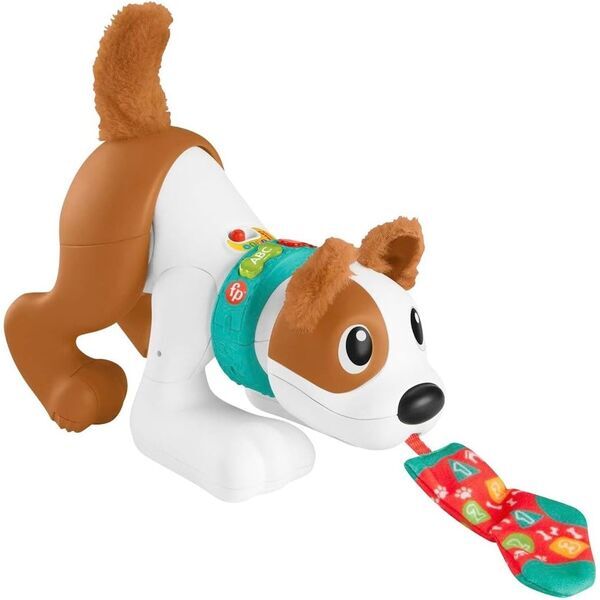 Fisher-Price Bello Krabbelhund | Version Englisch | večbarven 1