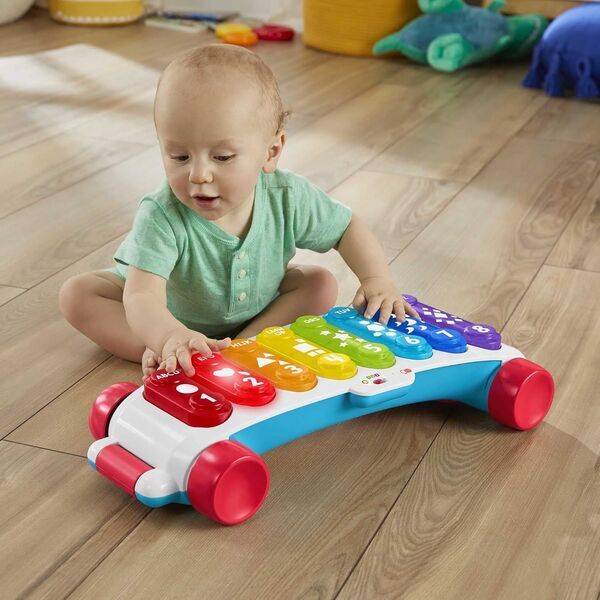 Fisher-Price Leuchtendes Riesen-Xylophon | Version Englisch | večbarven 2