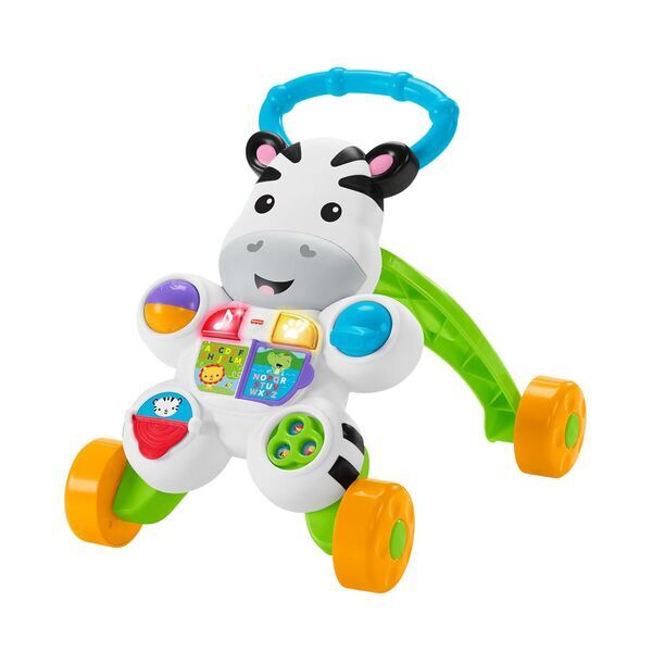Fisher-Price Lern mit mir Zebra Lauflernwagen Version Spanisch | multicolored 1