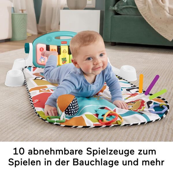 Fisher-Price Kick & Play Pianospieldecke | multicolored 2