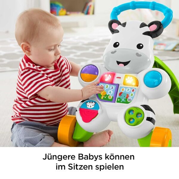 Fisher-Price Zebra Lauflernwagen | multicolored | Version Englisch 3