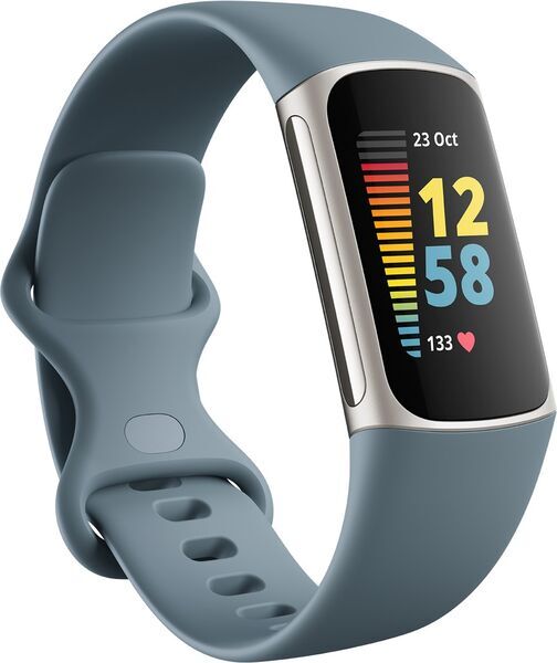 Fitbit Charge 5 (2021) | argento | blu 1
