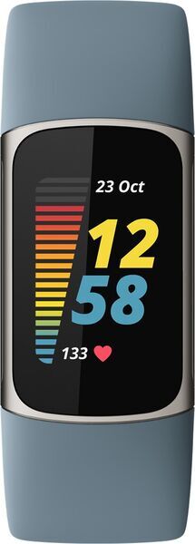 Fitbit Charge 5 (2021) | argento | blu 2
