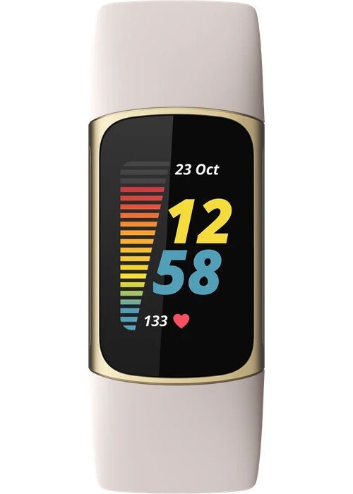 Fitbit Charge 5 Aluminium 41 mm (2021) gold weiß