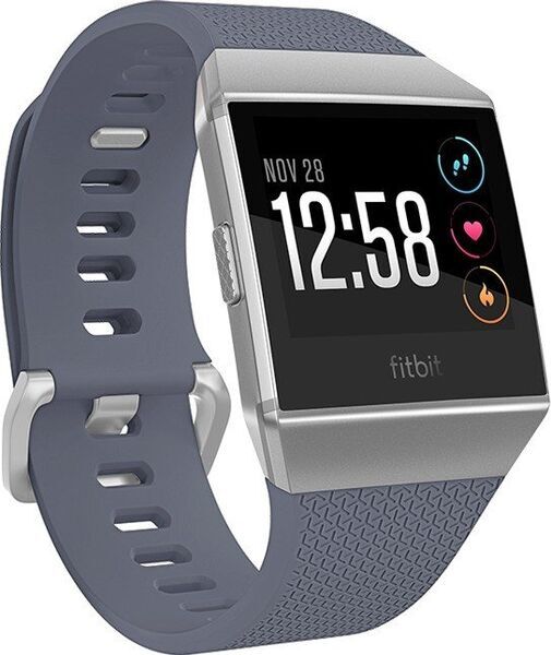 Fitbit Ionic | hopea | harmaa 1