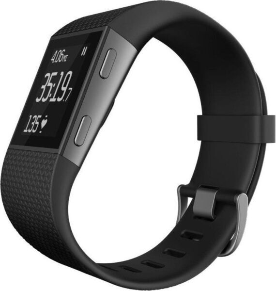 Fitbit Surge | L | schwarz | schwarz 4