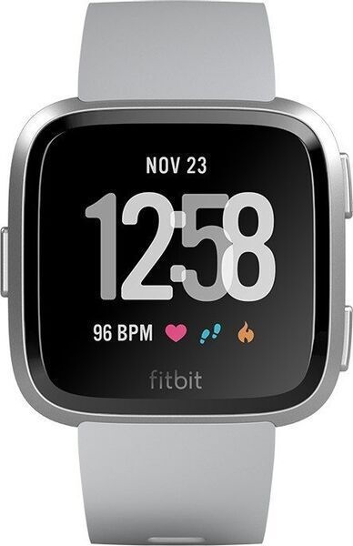 Fitbit Versa (2018) | hopea | harmaa 2