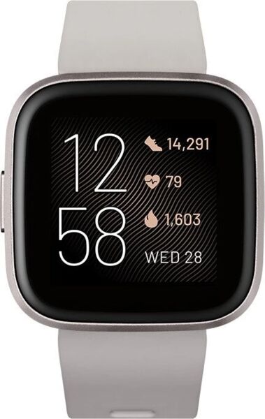 Fitbit Versa 2 (2019) | silver | grey, image 2 of 2