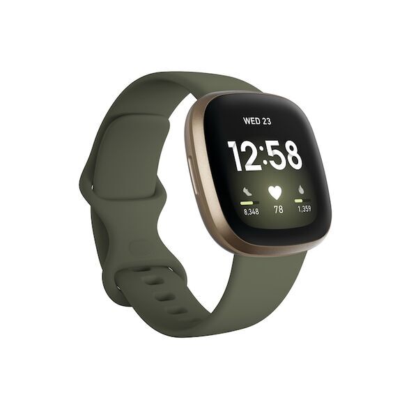 Fitbit Versa 3 (2020) | zlata | olivna, image 1 of 3