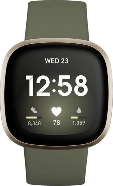 Fitbit Versa 3 (2020) | zlata | olivna, image 3 of 3