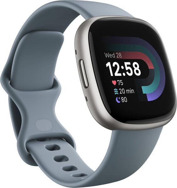 Fitbit Versa 4 (2022) | silber | blau 1