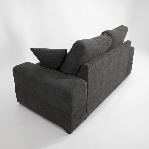 Flayr Sofa 2-Sitzer Textil Grau | grau, image 3 of 4