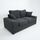 Flayr Sofa 2-Sitzer Textil Grau | grau, thumbnail 4 of 4