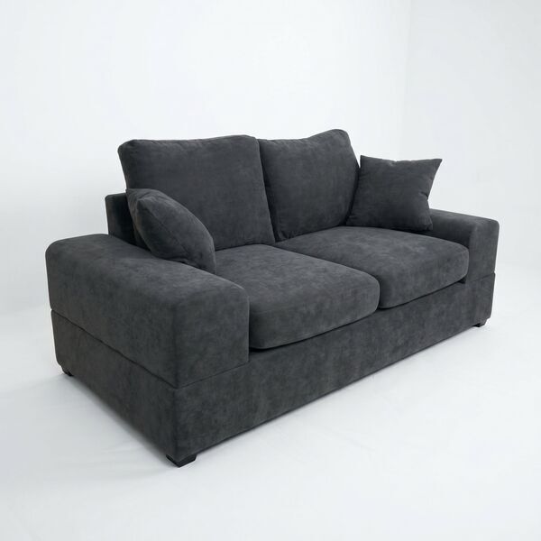 Flayr Sofa 2-Sitzer Textil Grau | grau, image 4 of 4