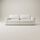 Flayr sofa 4-seater Webstoff white | white, thumbnail 2 of 3