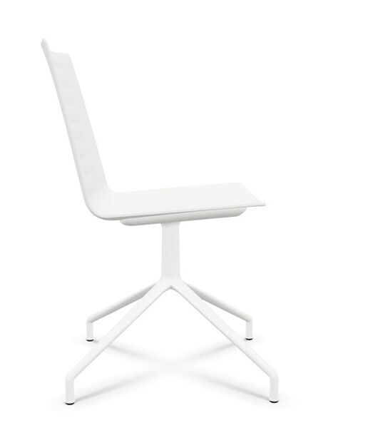 Flex SI1639 Bürostuhl Drehstuhl Aluminium Weiß | Weiß, image 1 of 3
