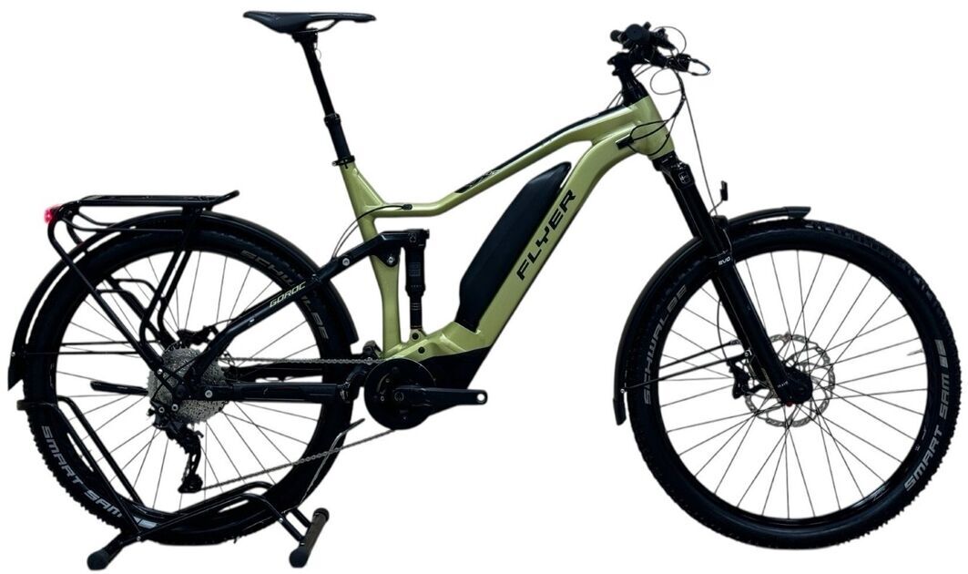 für FLYER Tandem 7.70 bis 2016, Original LION E-Bike Akku 36V 18Ah