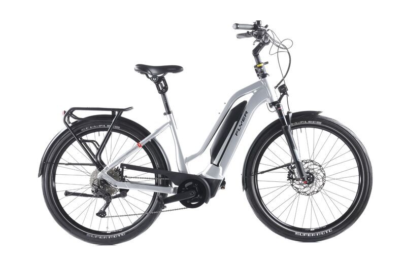 Flyer Upstreet3 7.10 (2021) | Tiefeinsteiger | silber | 27.5" | 47 cm | M | 100 - 500 km 1