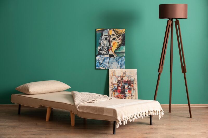 Folde sofa bed single-seater cream | cream, image 4 of 4
