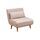 Folde sofa bed single-seater cream | cream, thumbnail 1 of 5