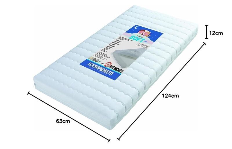 Foppapedretti soft Kinderbettmatratze | white, image 2 of 3