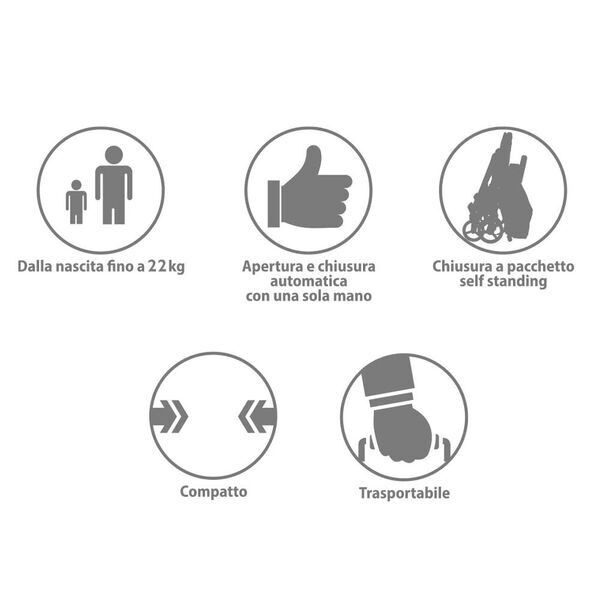 Foppapedretti Voilร  Kinderwagen | black 3