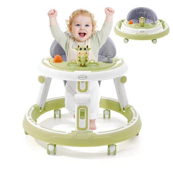 Forroby 3-in-1 Baby Lauflernhilfe | green 1