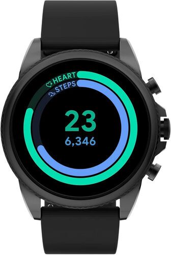 Väldigt bra: Fossil Gen 6 (2021) | silver | svart
