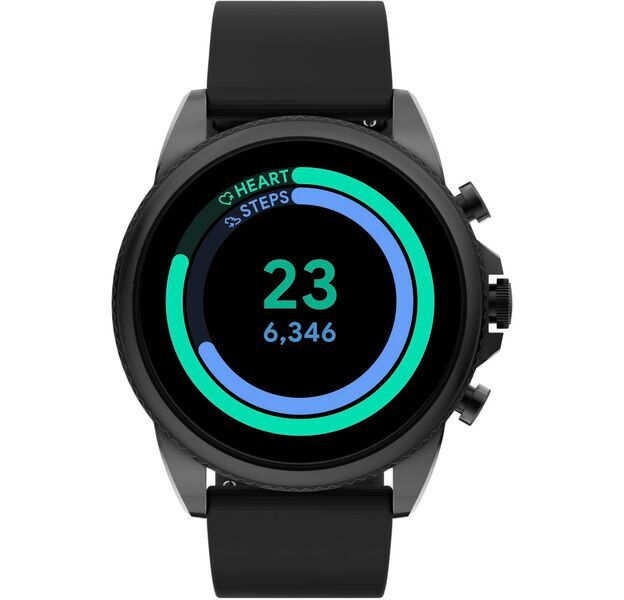 Fossil Gen 6 (2021) | stříbrná | černá 1